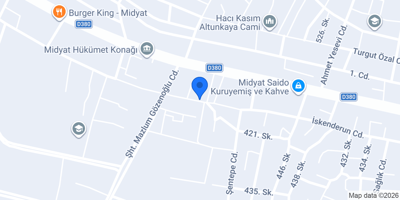A konumu