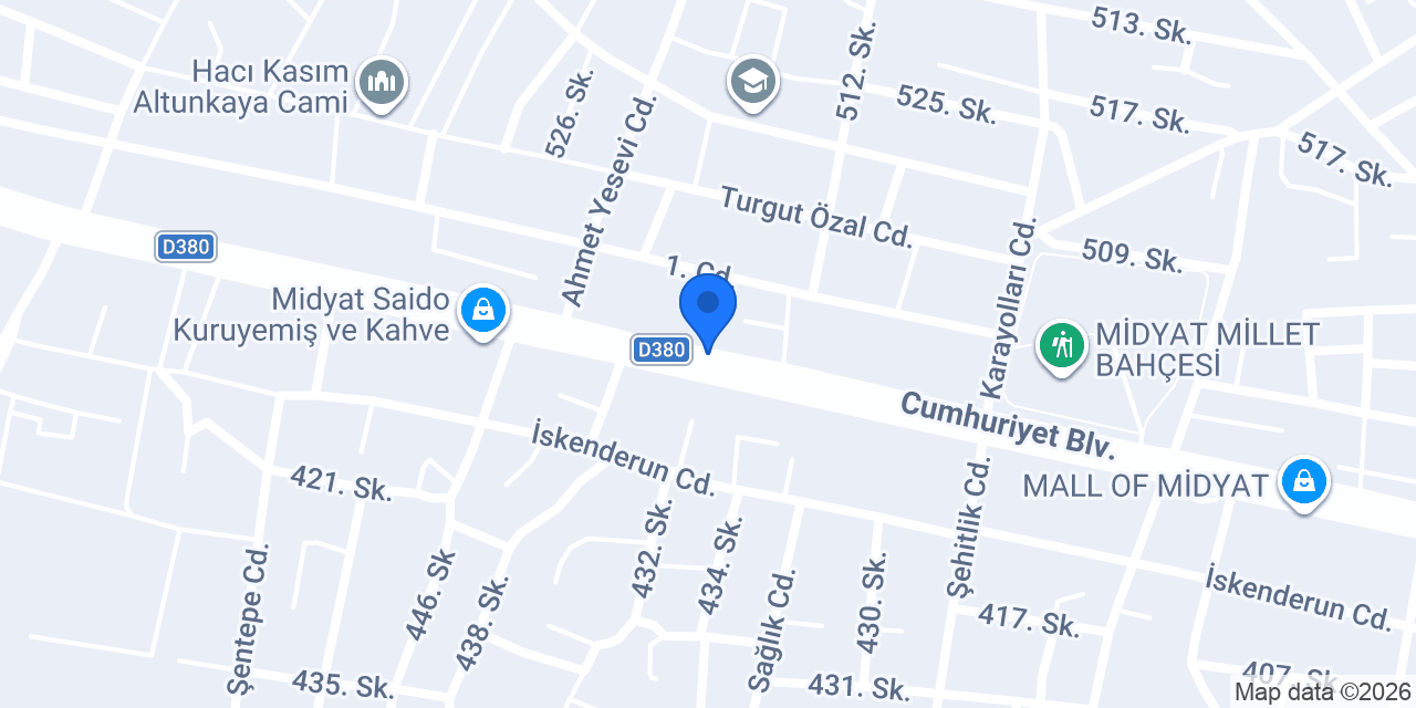 SARMAŞIK CAFE MİDYAT konumu