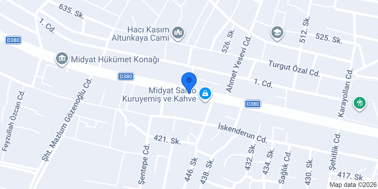 Bulut Pastanesi konumu