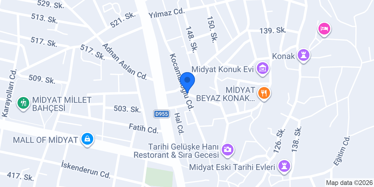 midyat seyyid ali efendi konumu
