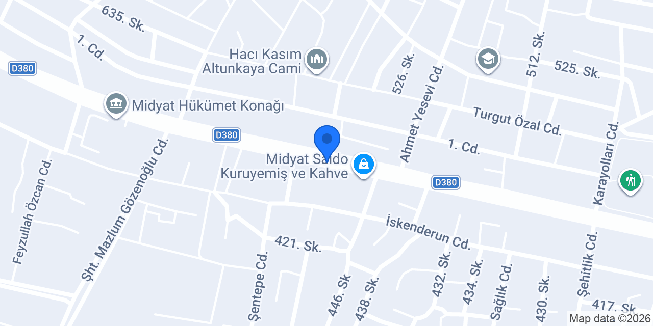 Keleş Mali Müşavirlik konumu