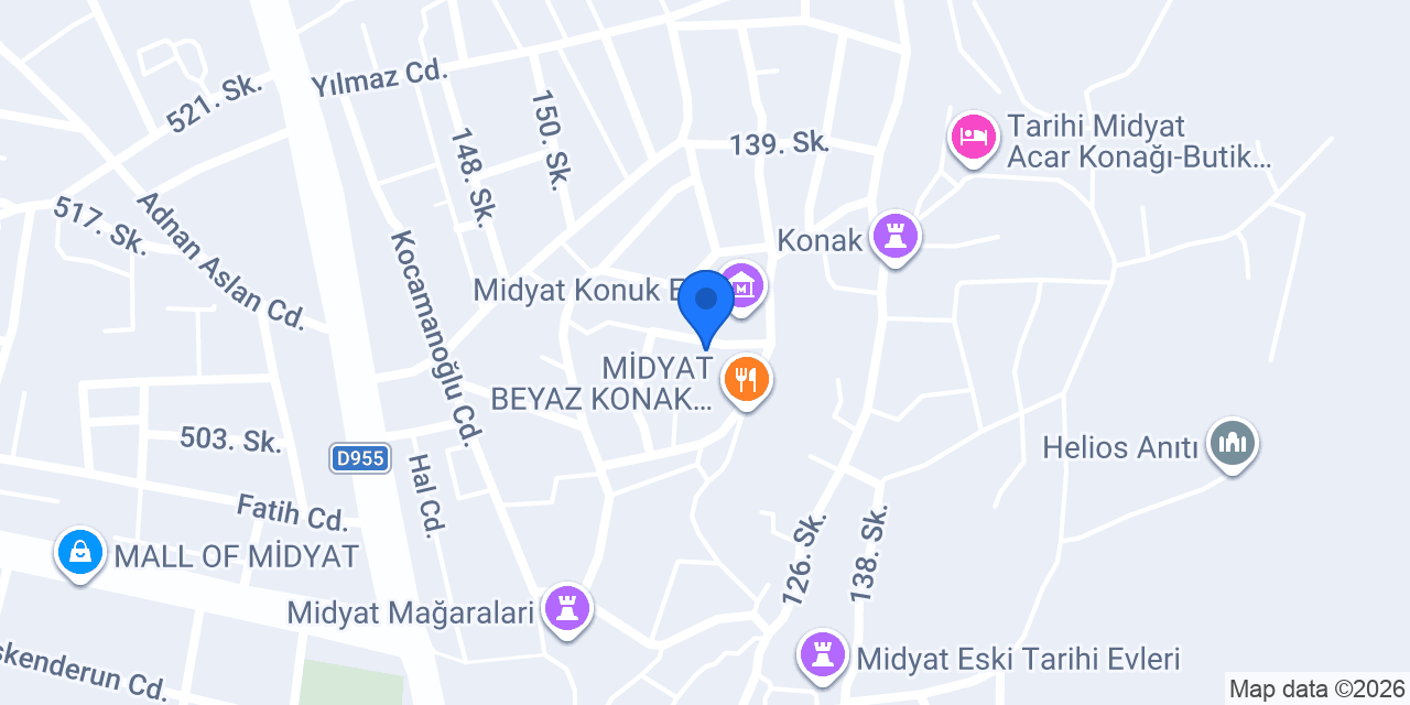 Livan Konak & Cafe konumu