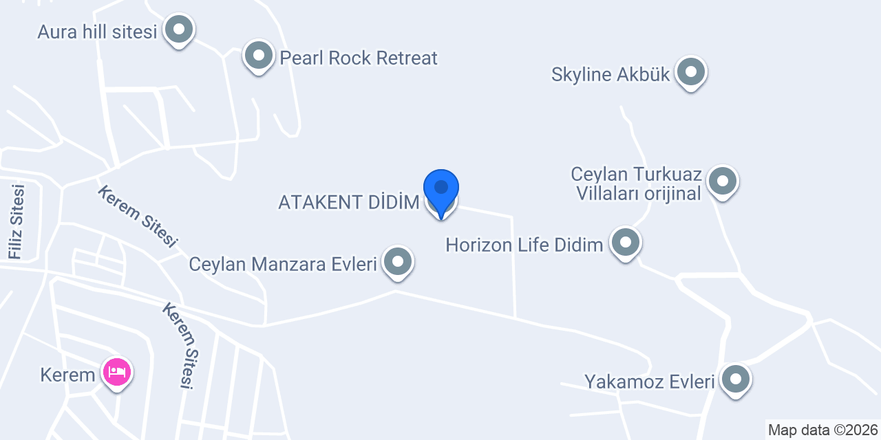 ATAKENT DİDİM konumu