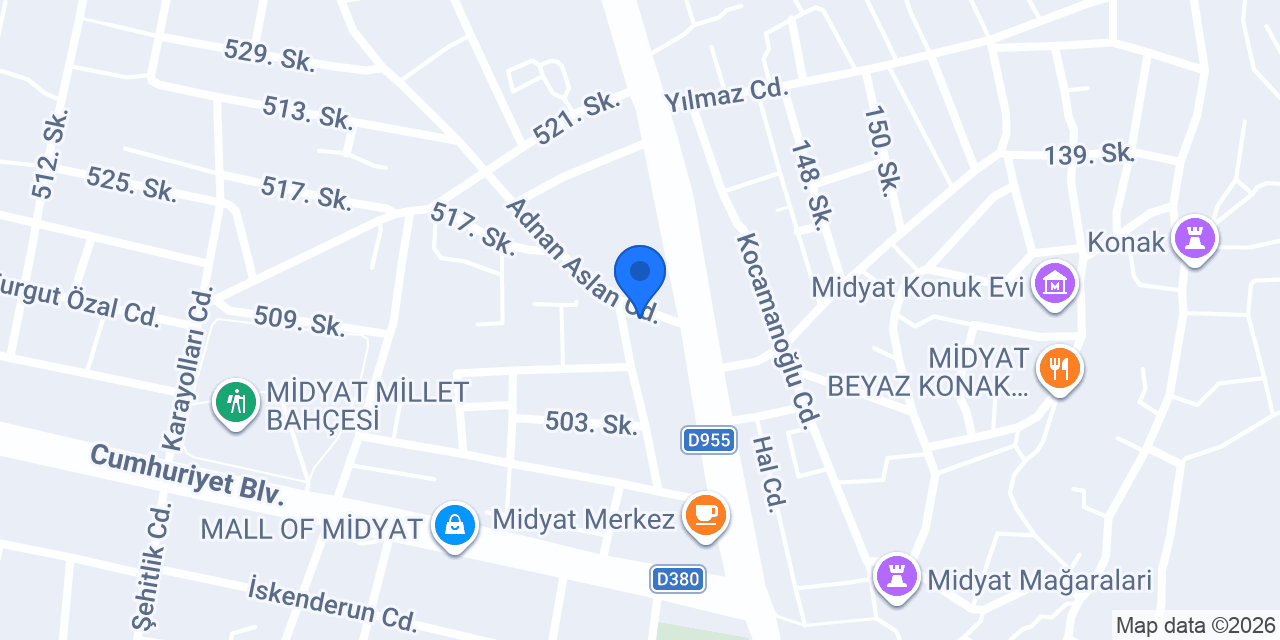 Akyol Tesisat & Doğalgaz konumu