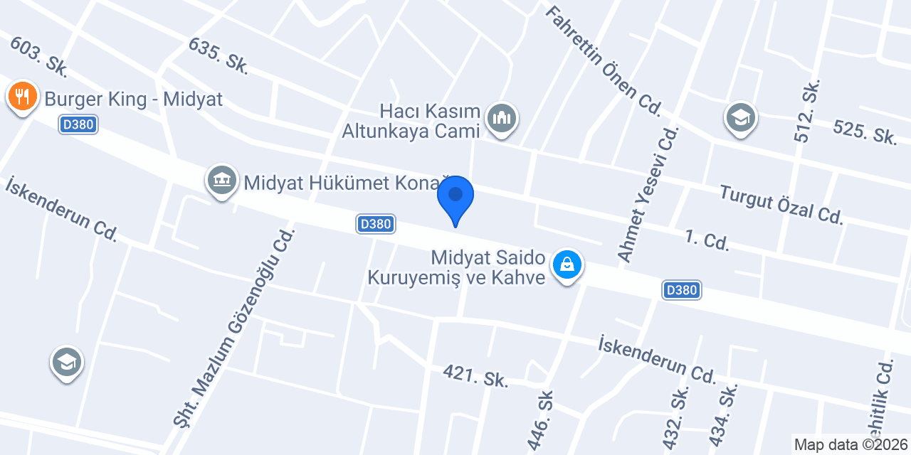 Bebek Mağazam konumu