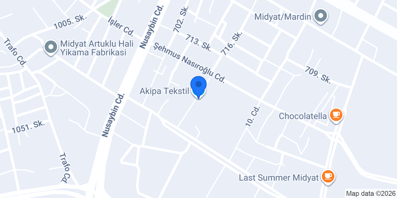 Akipa Tekstil konumu