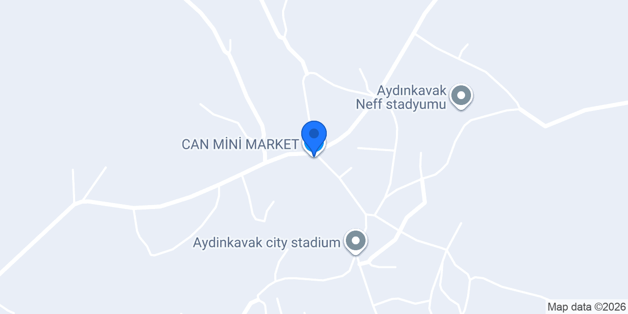 CAN MİNİ MARKET konumu