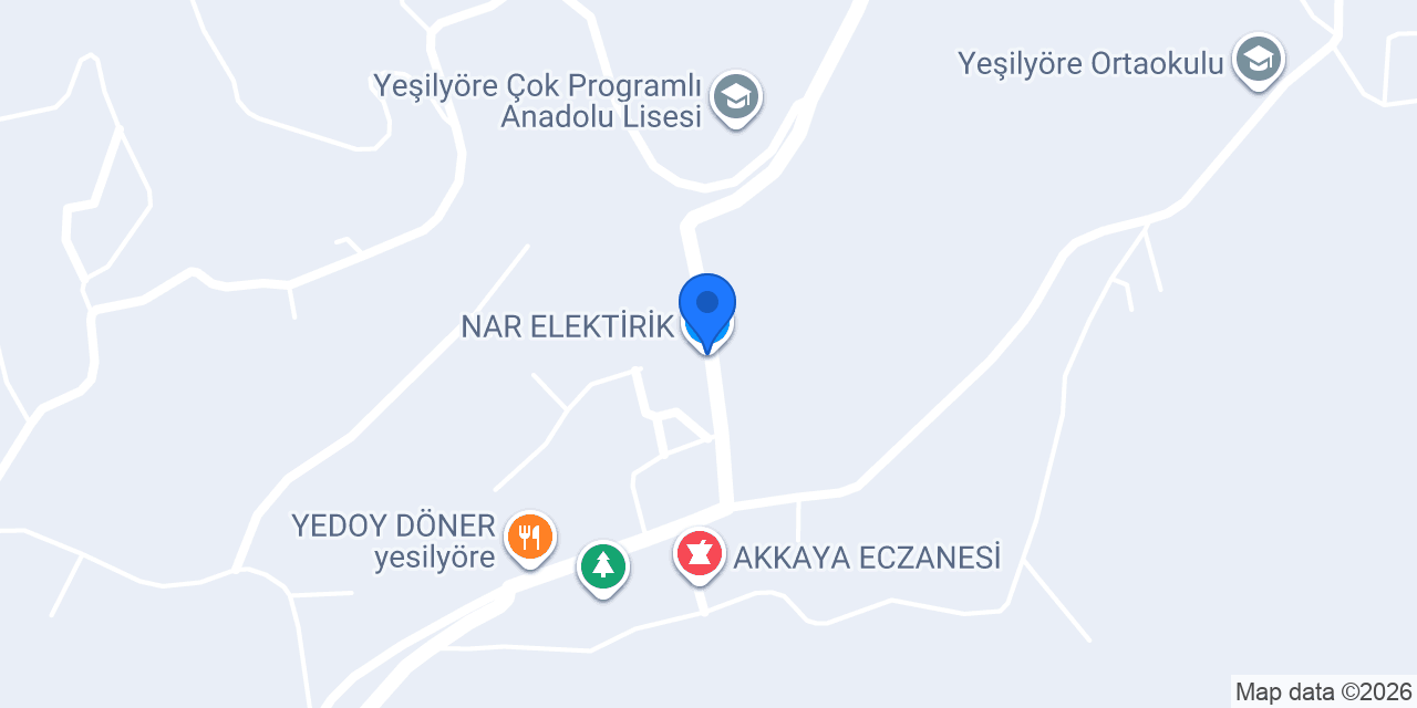 NAR ELEKTİRİK konumu