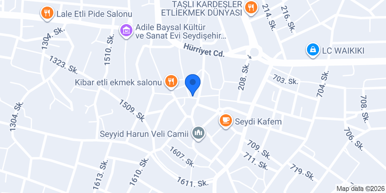 Cura Emlak konumu