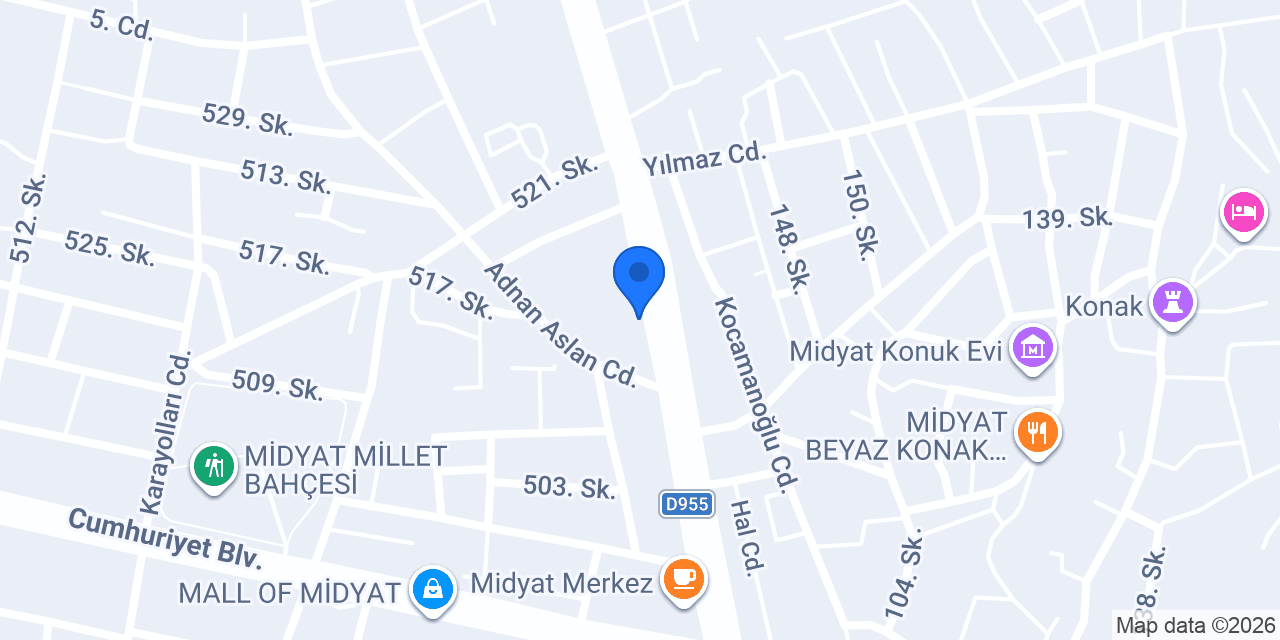 Kumaş Moda ‘ s konumu