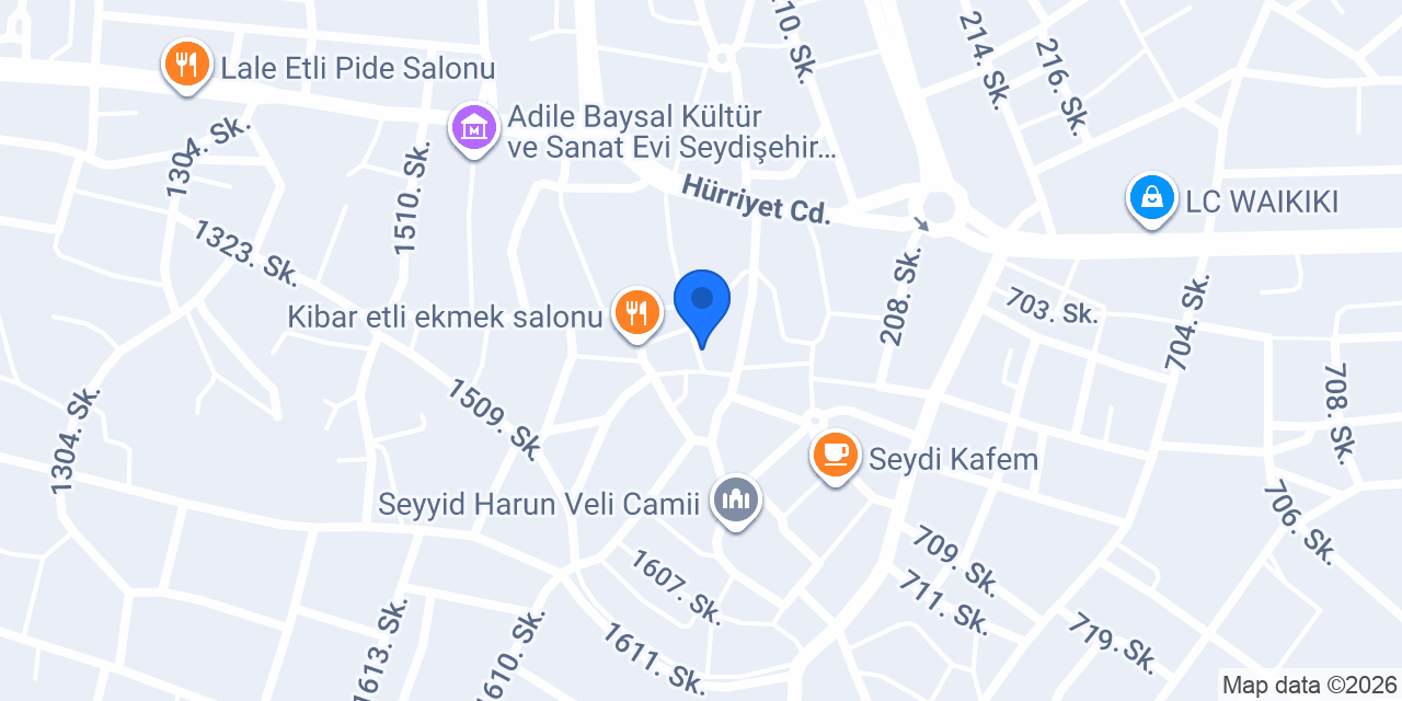 Güneş Bayan Kuaförü konumu