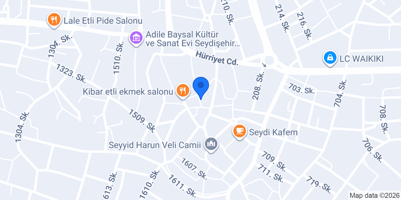 Uzman Anahtar Seydişehir konumu