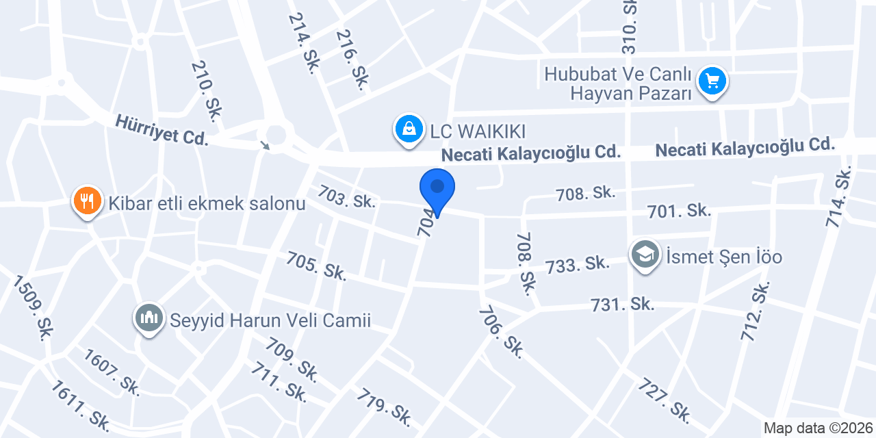 Erkanlar İnşaat Yapı Malzemeleri konumu