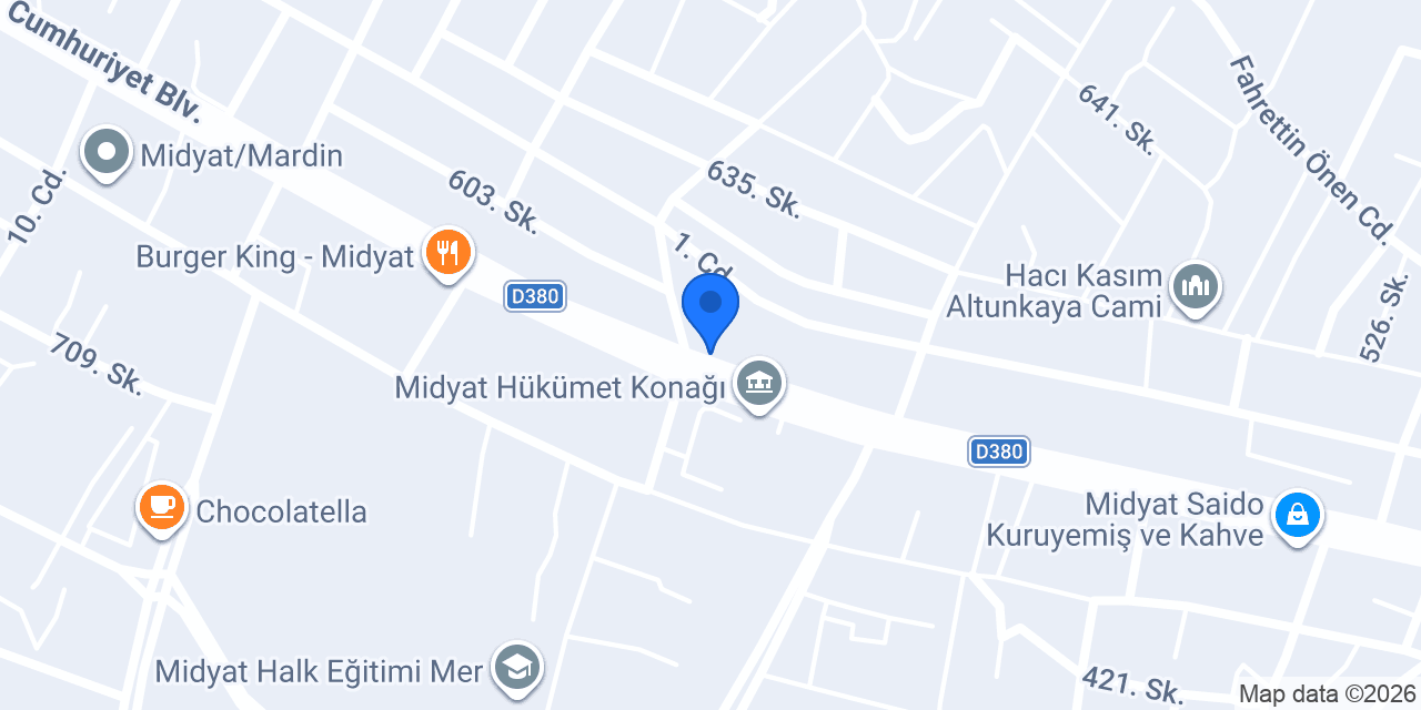 SULTAN BİLGİN DİŞ KLİNİĞİ konumu