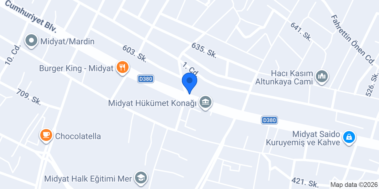 Dostlar Unlu Mamülleri konumu