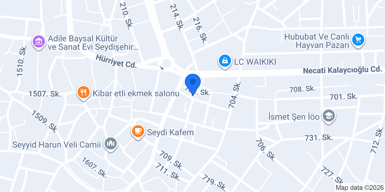 CESUR OTO LASTİK konumu