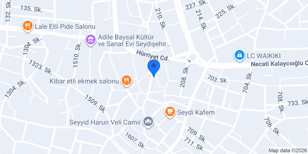 ARICI SIHHİ TESİSAT konumu