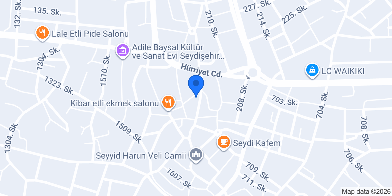 Terzi Talha Bay Bayan Terzisi konumu