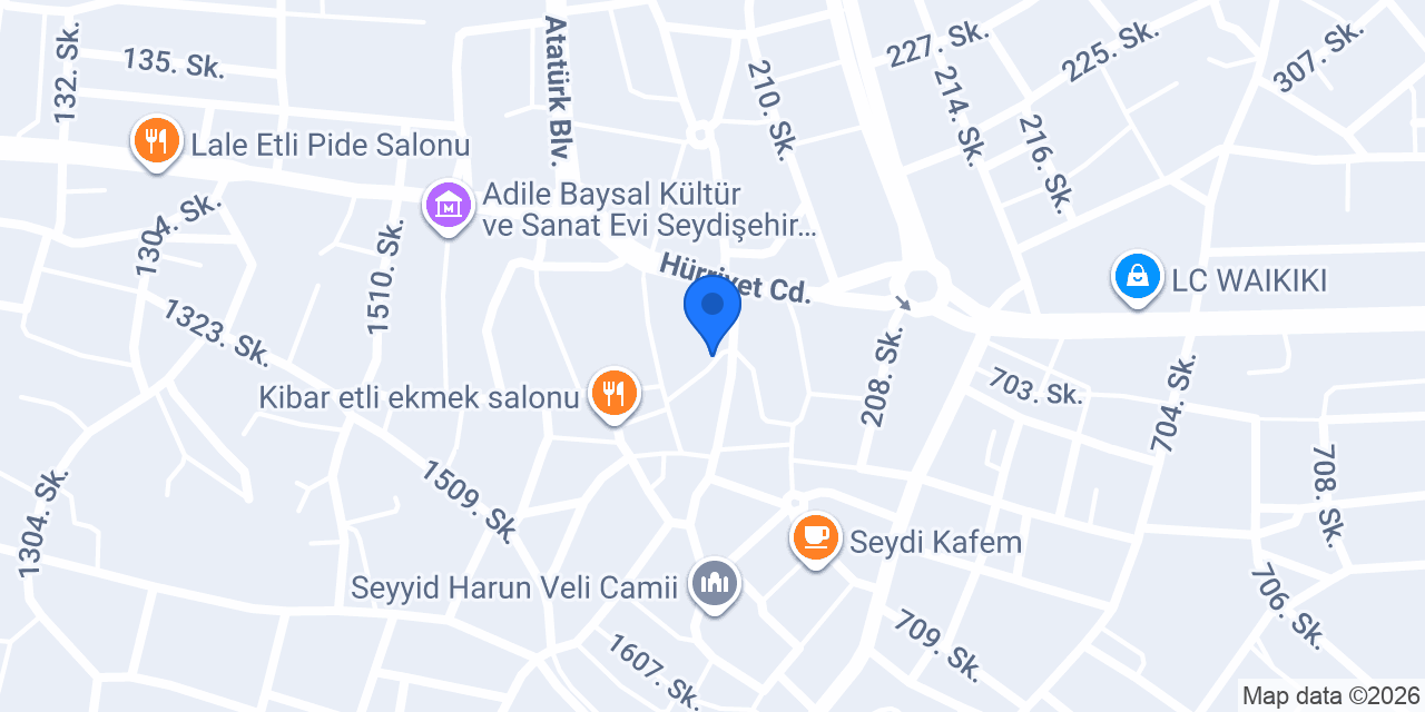 Topaç Elektronik konumu
