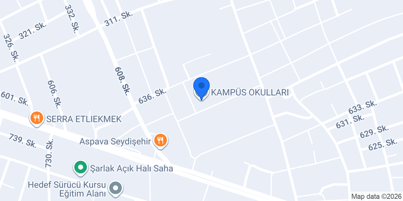 KAMPÜS OKULLARI konumu