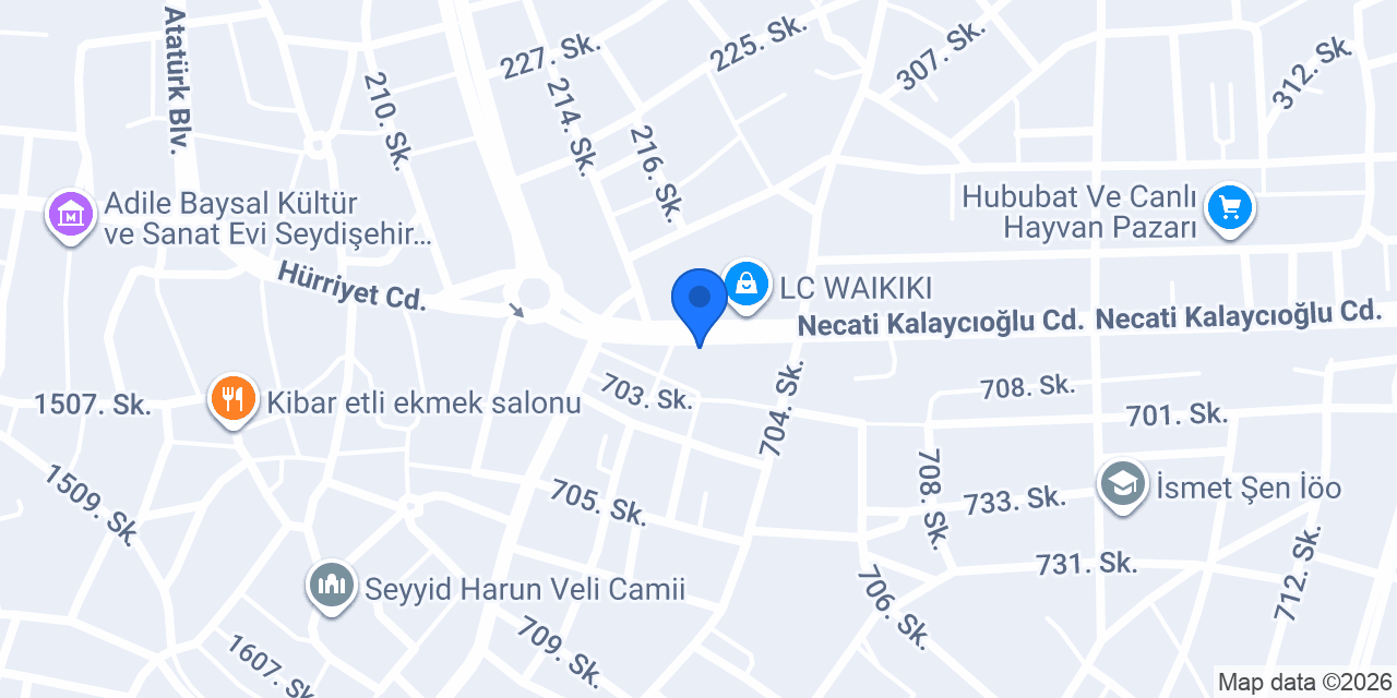 Seyit Harun Eczanesi konumu