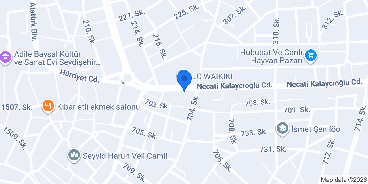 Arıtürk Hafriyat konumu