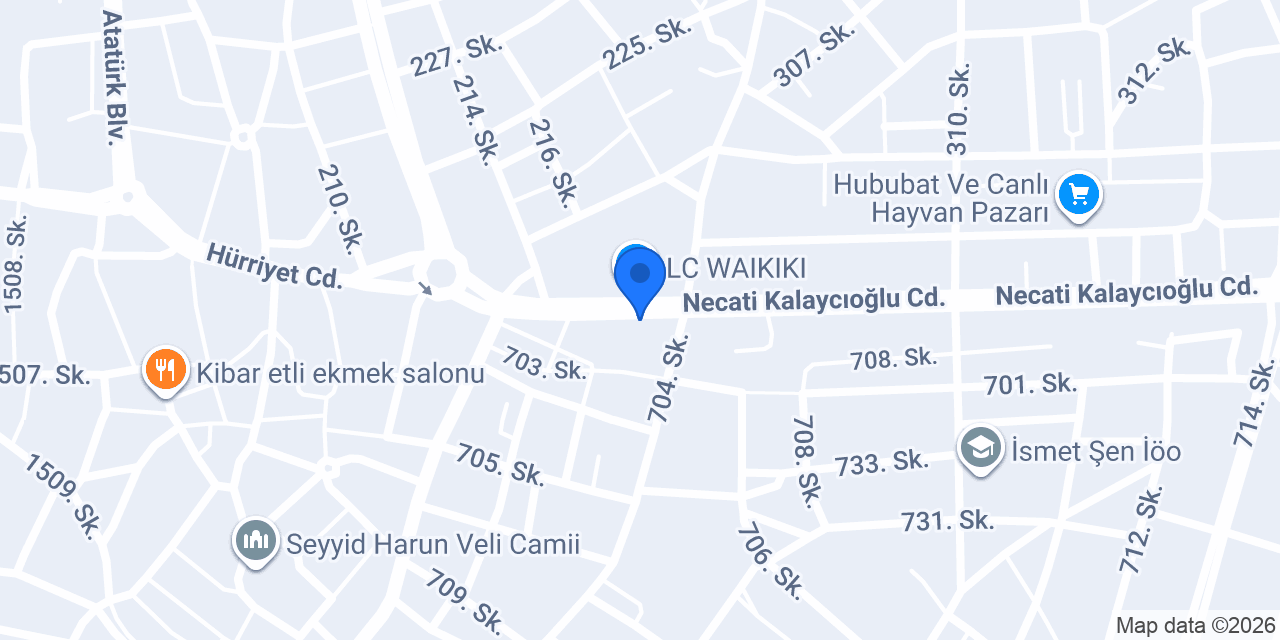 Hasan Gıynaş Yapı Market konumu