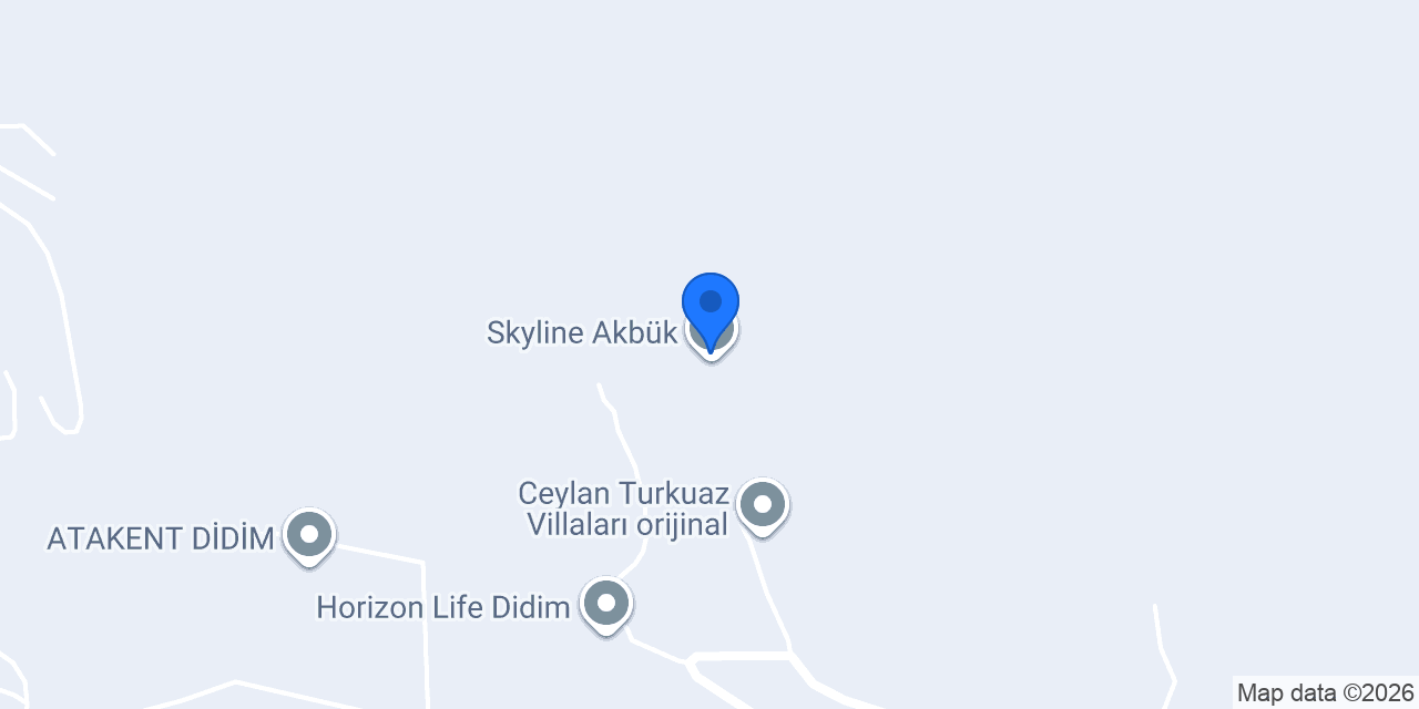 Skyline Akbük konumu
