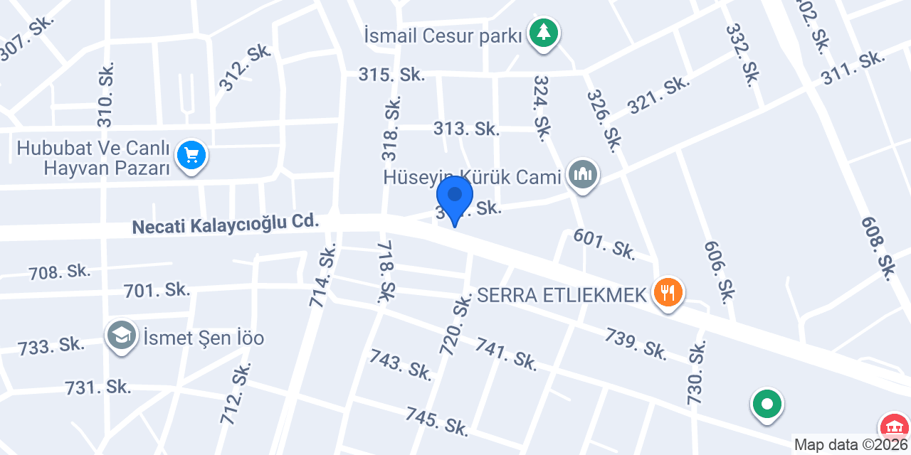 **ARICILAR MARKET 2 GIDA.** konumu