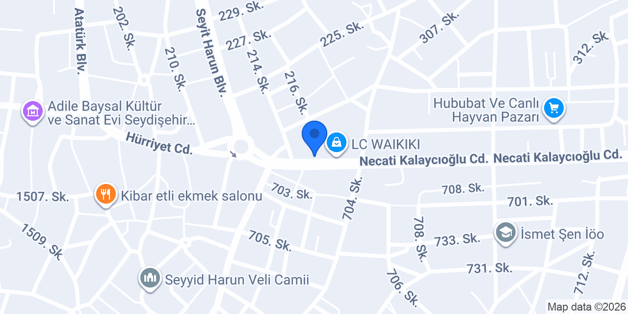 Hu-Fa Emlak İnşaat Yapı konumu
