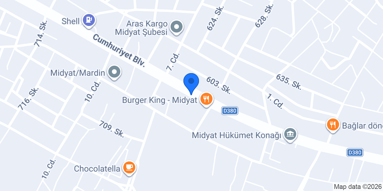 MBS MÜHENDİSLİK konumu
