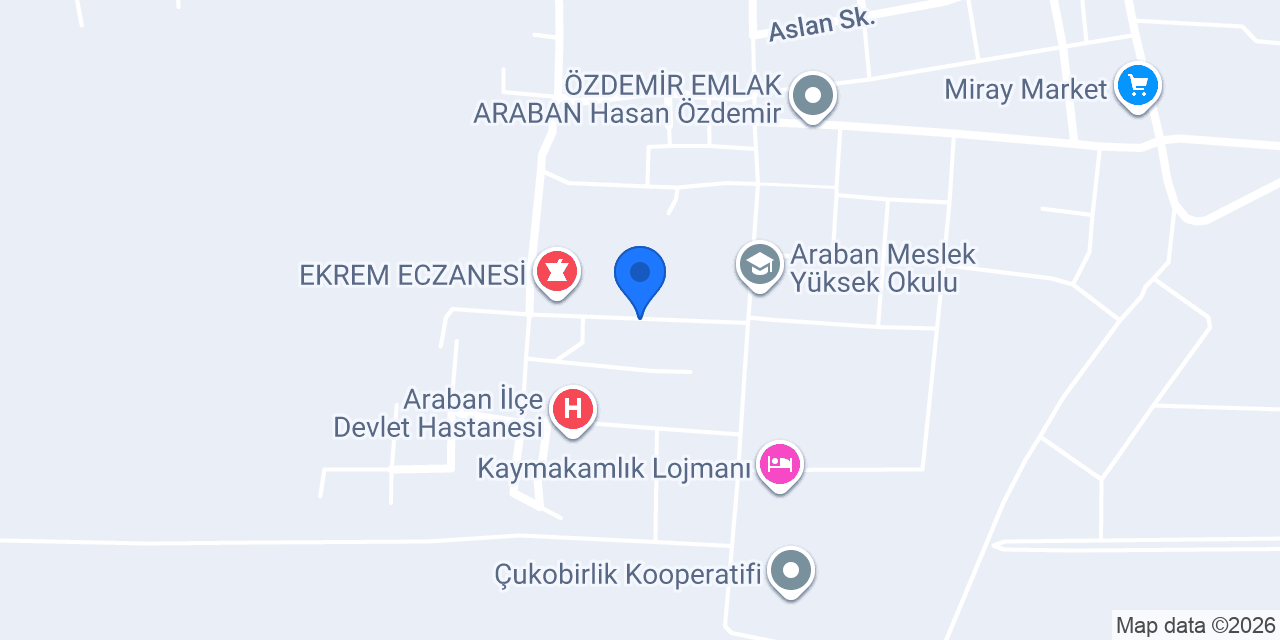 Mehmet Kaya İnşaat konumu