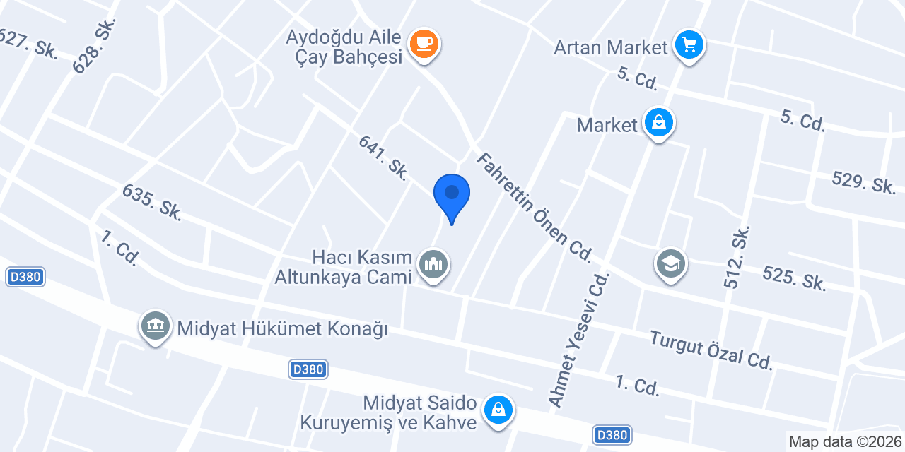 İlçe Müftülüğü konumu