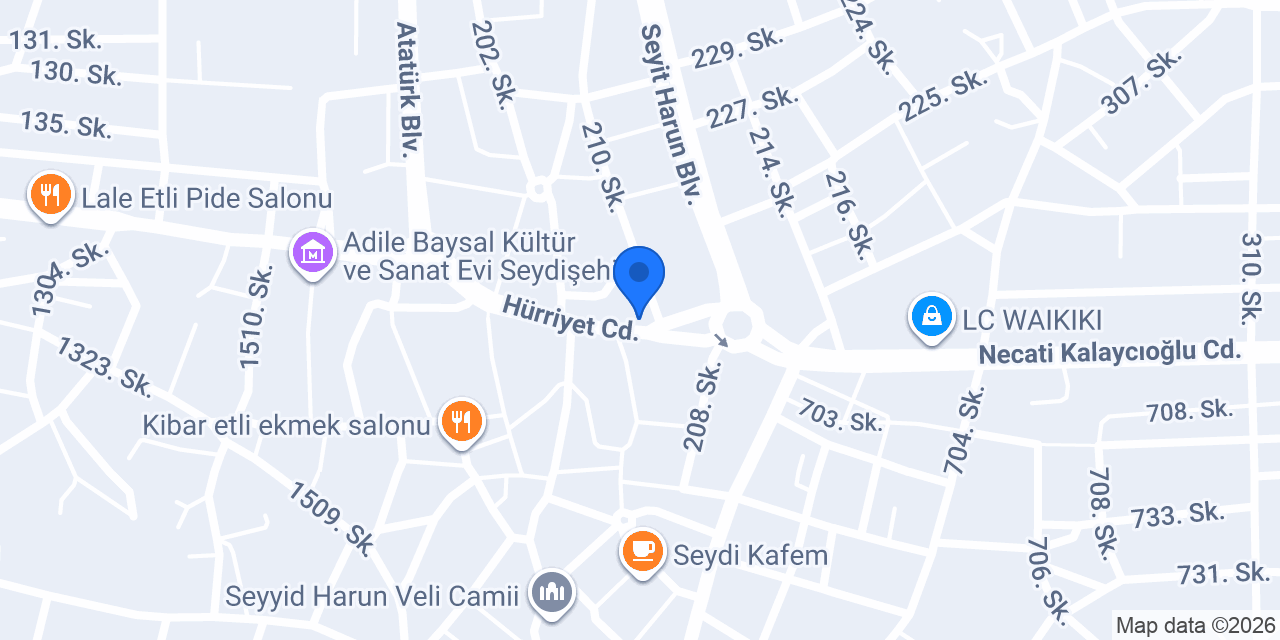 Yaşam Eczanesi konumu