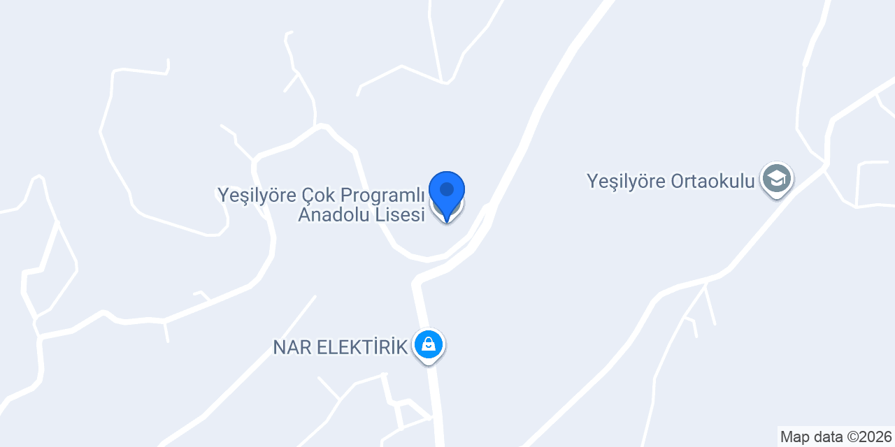 Yeşilyöre Çok Programlı Anadolu Lisesi konumu