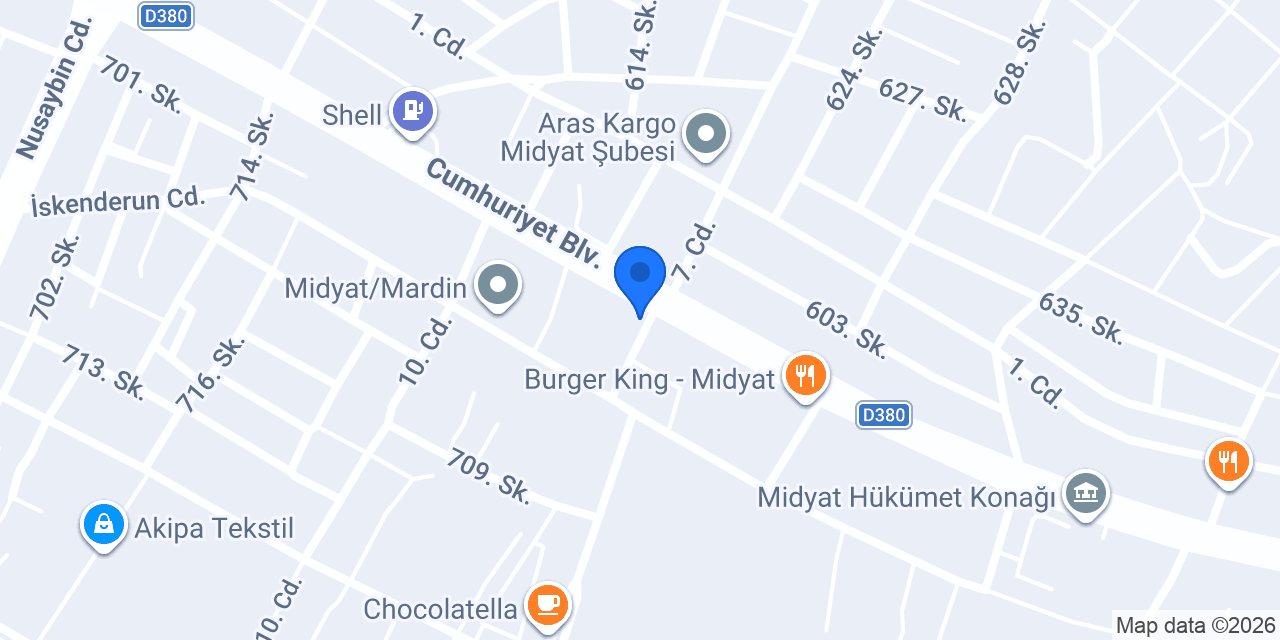Midyat ES Midyat SRC Kursu konumu