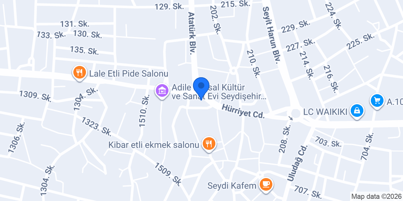 Onur anahtar seydişehir konumu