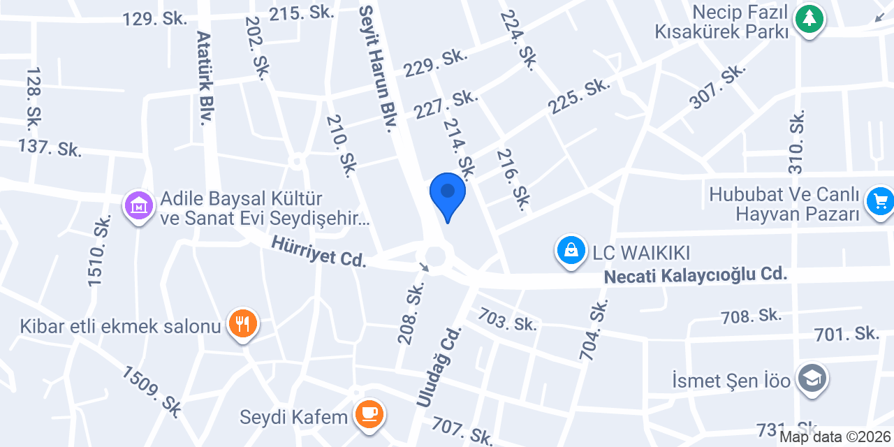 Tadım Unlu Mamülleri konumu