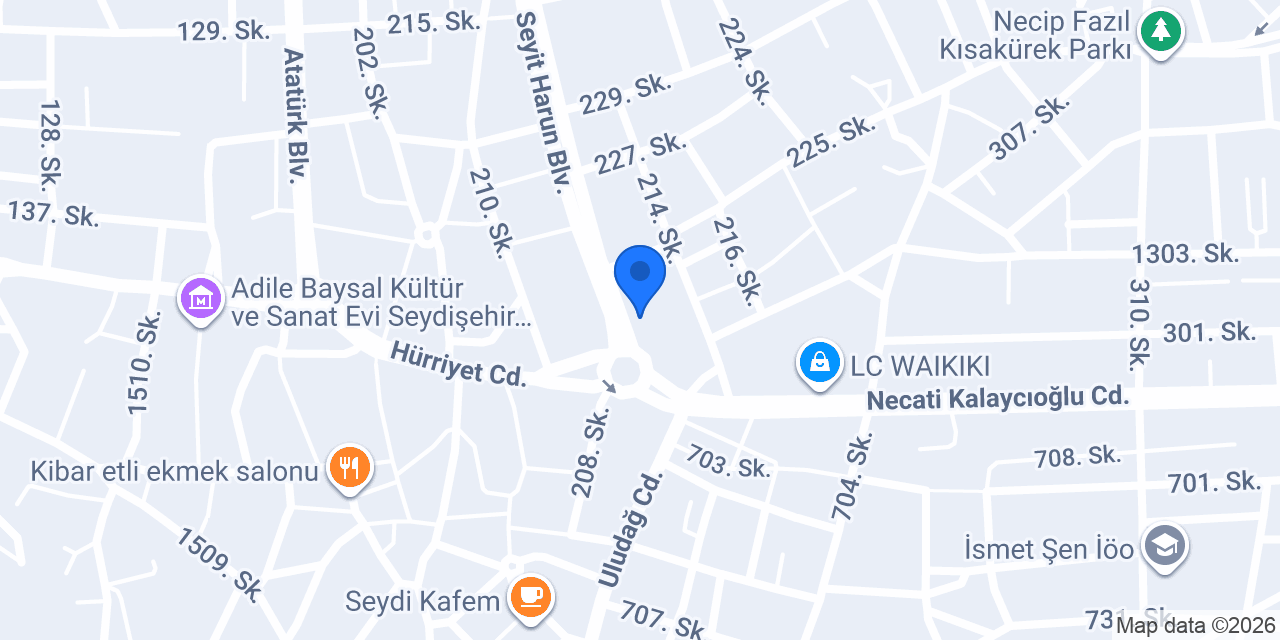 Kasap Celil konumu
