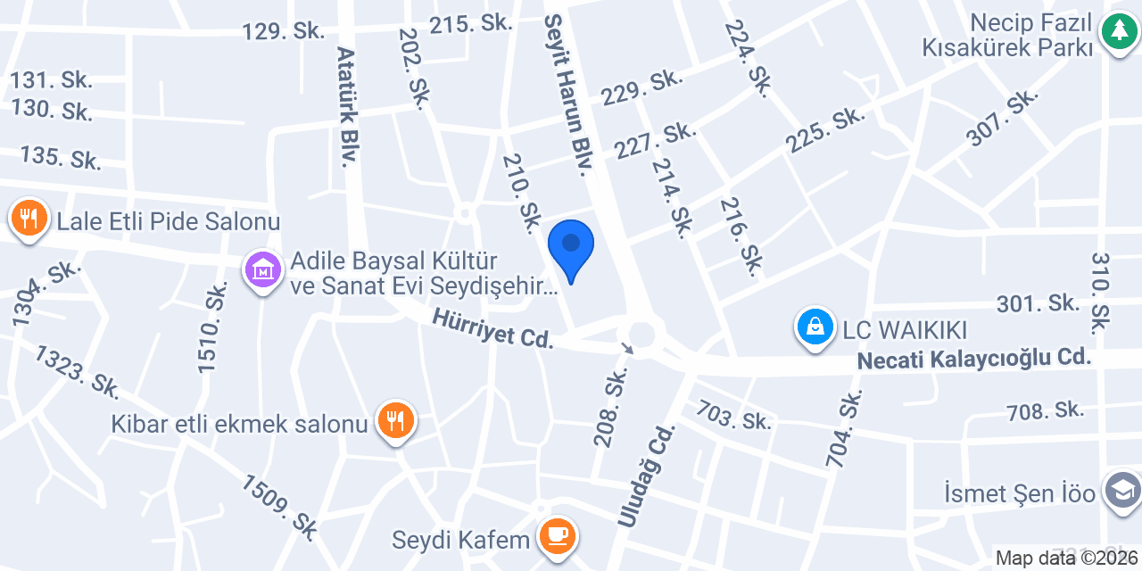 Sultan Beauty Center konumu