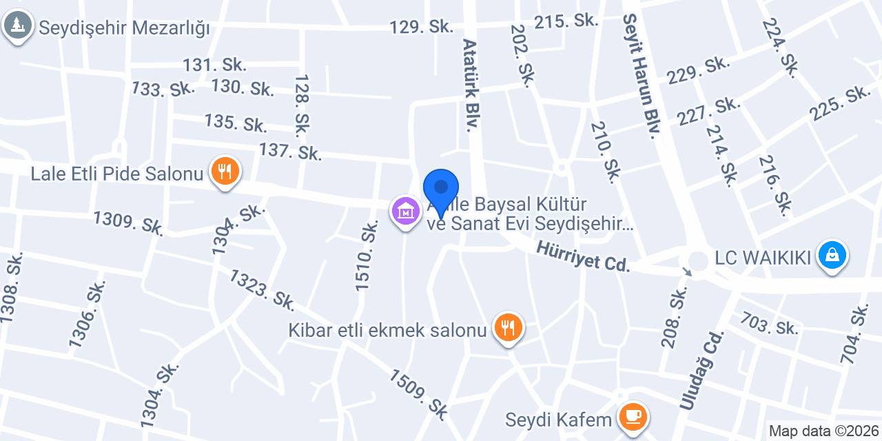MEYDAN KİTABEVİ konumu
