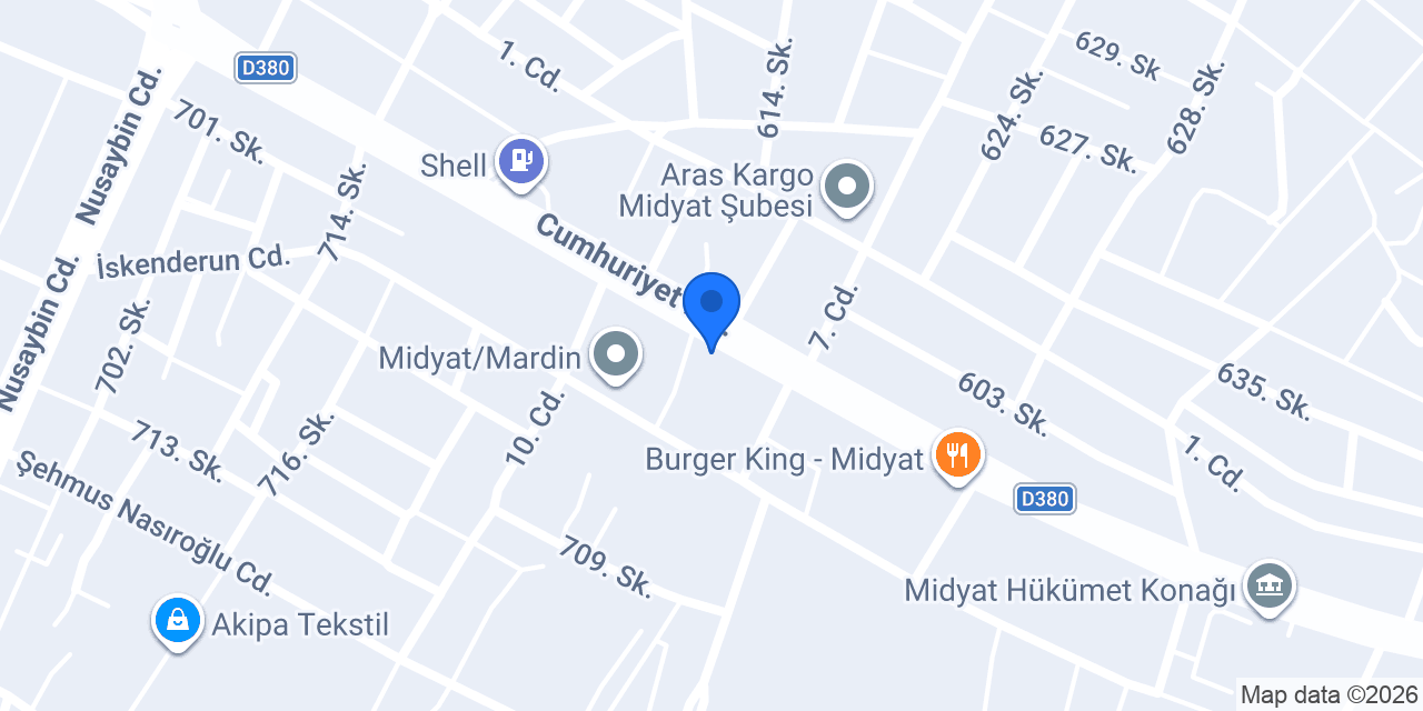 Gökkuşağı Pastane Ve Cafe konumu