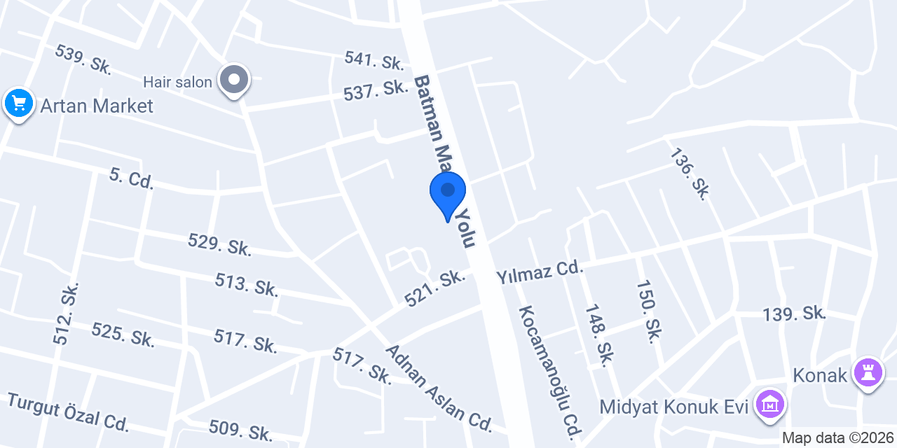 GÜVEN DENTAL konumu
