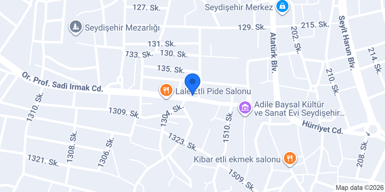 Umar Çiçekçilik konumu