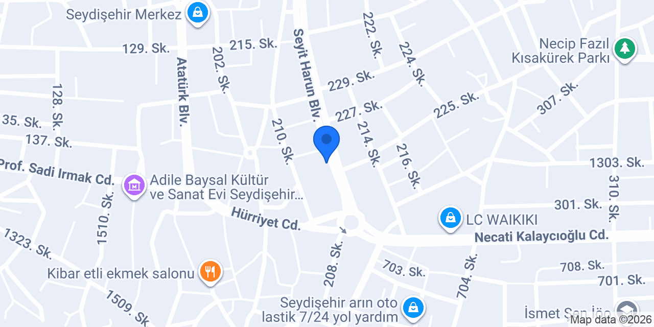 KASAP MİTHAT konumu