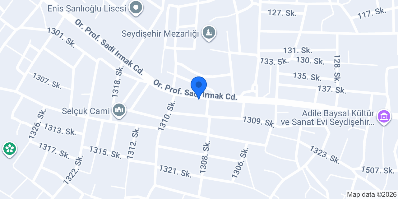 Esen Aktif Yaşam Merkezi konumu