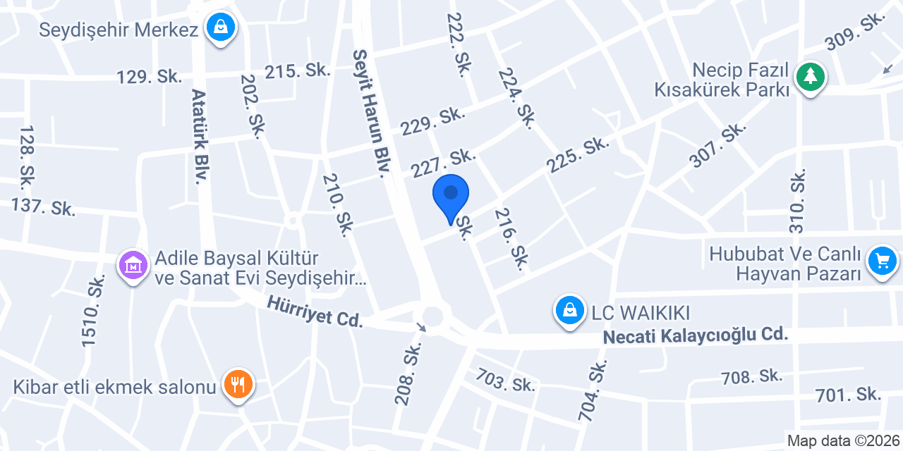 Av. Büşra Yıldız konumu