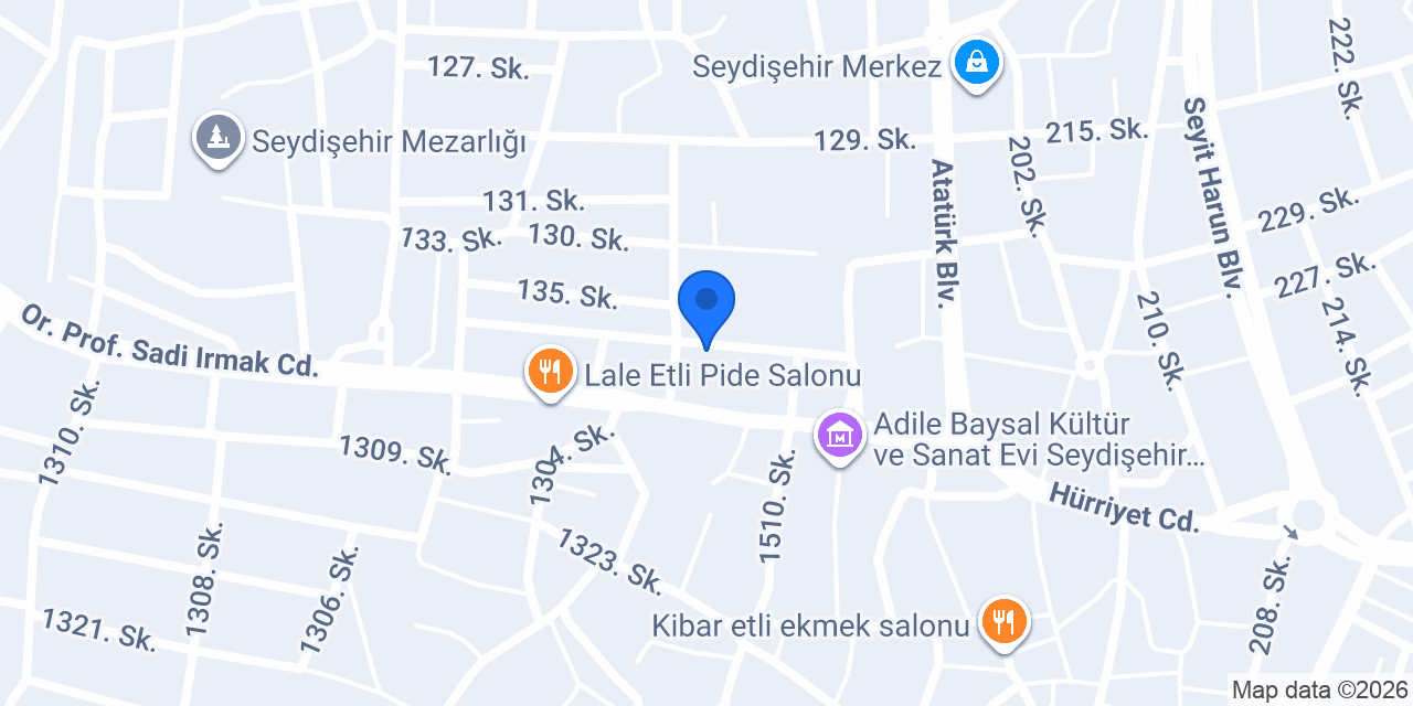 bir on bir Sessiz Kafe konumu