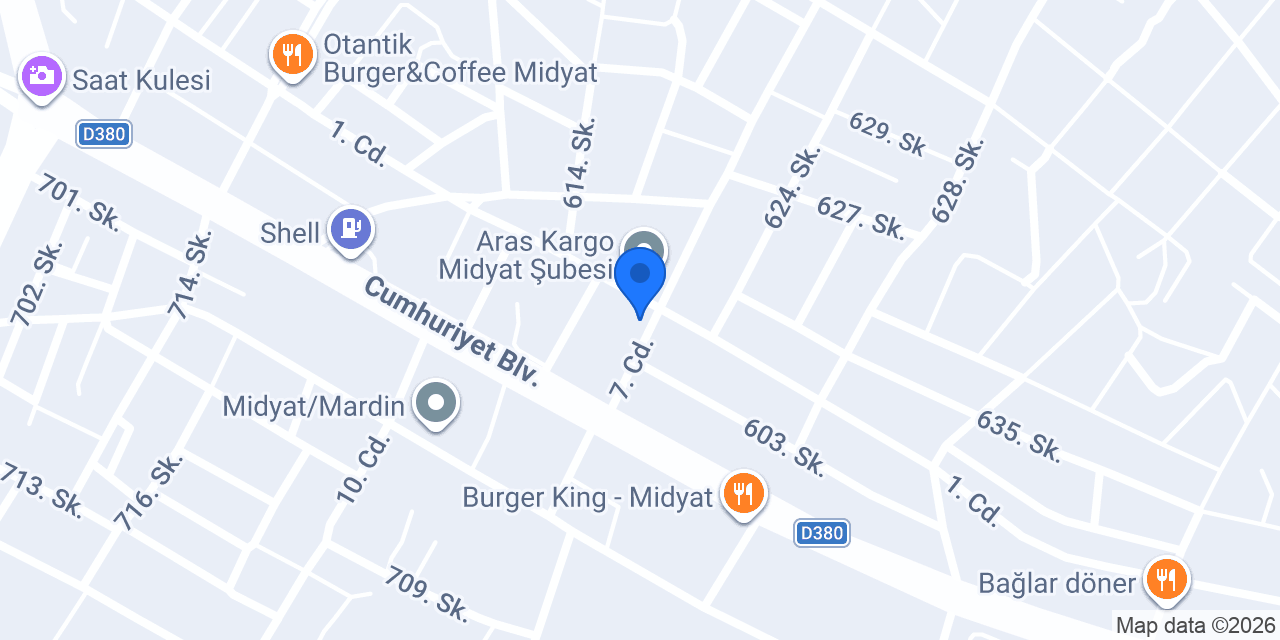 Midyat Oluşum Eğitim Danışmanlığı konumu
