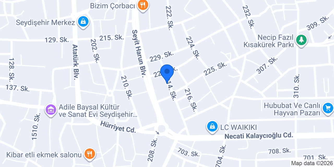 Seydişehir Soğutma konumu